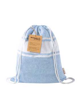 Plážová osuška a vak na sťahovanie > modrá (light)