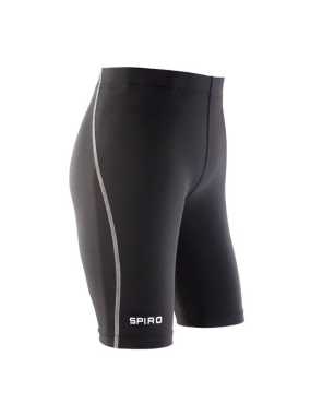 Detské krátke nohavice (SPIRO BODYFIT BASE LAYER SHORTS) > čierna > L
