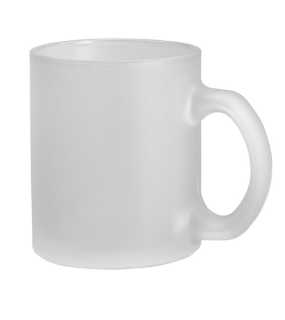 Sklenený hrnček > biela
