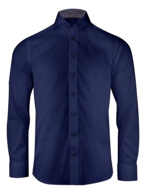 Pánska košeľa (James Harvest PURPLE BOW 146 REGULAR) > modrá (navy) > L