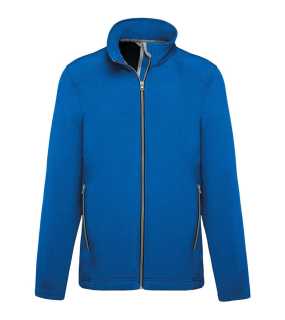 Pánska bunda(KARIBAN MEN’S 2-LAYER SOFTSHELL JACKET) > modrá (light royal) > 2XL