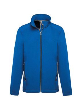 Pánska bunda(KARIBAN MEN’S 2-LAYER SOFTSHELL JACKET) > modrá (light royal) > 2XL