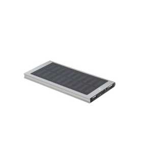 Solárna powerbanka 8000 mAh > strieborná