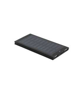 Solárna powerbanka 8000 mAh > čierna