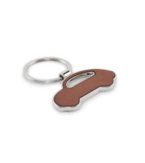 Kľúčenka v tvare auta > hnedá