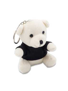 Prívesok - plyšový medvedík  > biela