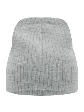 Zimná čiapka (MB Rib Beanie) > šedá (ash)