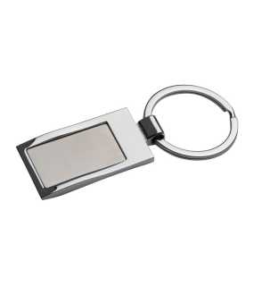 Kľúčenka z masívneho kovu > sivá