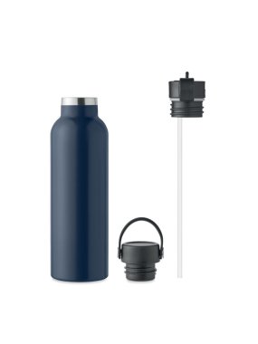 Dvojstenná fľaša 700ml > modrá (dark navy)