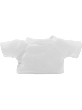 Oblečenie pre plyšové hračky (MBW Mini-t-shirt) > biela > S