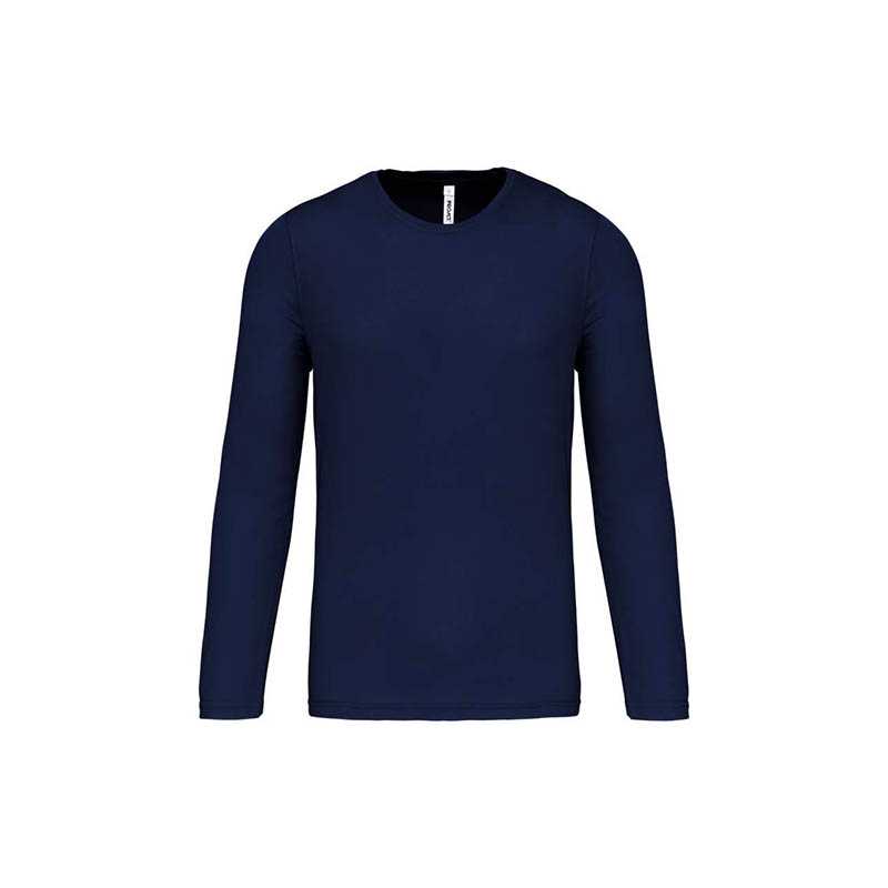 Pánske tričko (PROACT MENS LONG SLEEVE SPORTS T-SHIRT) > modrá (navy) > S