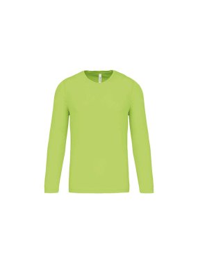 Pánske tričko (PROACT MENS LONG SLEEVE SPORTS T-SHIRT) > zelená (lime) > XL