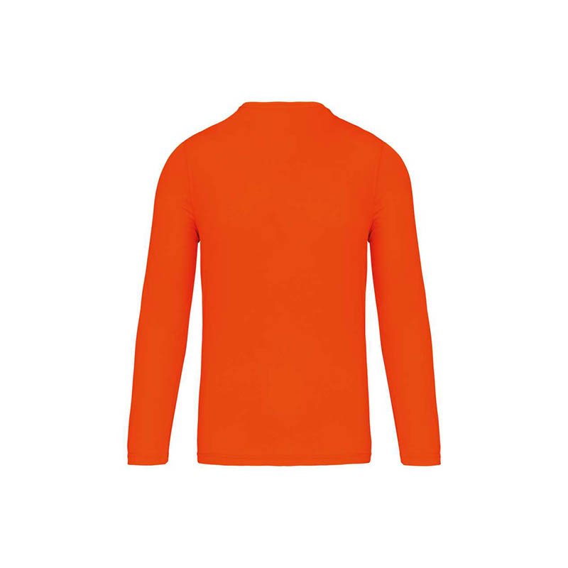 Pánske tričko (PROACT MENS LONG SLEEVE SPORTS T-SHIRT)>oranžová (fluorescentorange)>2XL