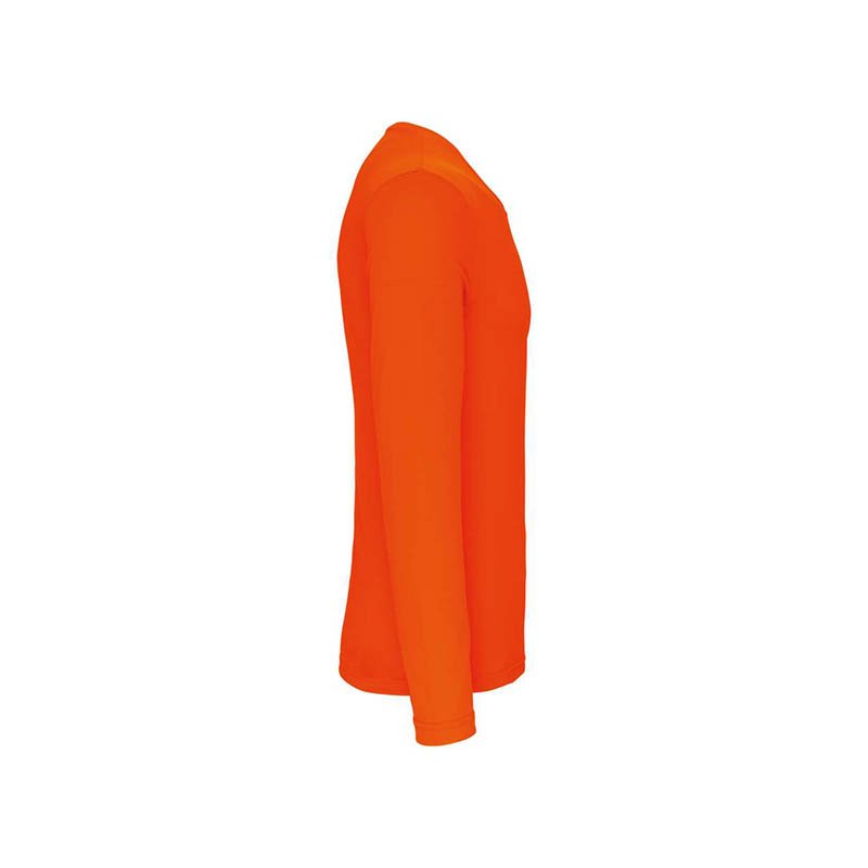 Pánske tričko (PROACT MENS LONG SLEEVE SPORTS T-SHIRT)>oranžová (fluorescentorange)>2XL