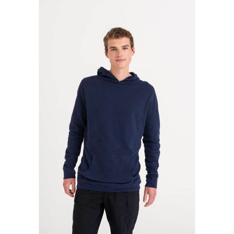 Unisex mikina (Ecologie CORCOVADO ORGANIC HOODIE) > čierna (jet) > L