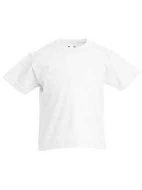 Detské tričko (FRUIT OF THE LOOM Kids Valueweight T) > biela > 7/8