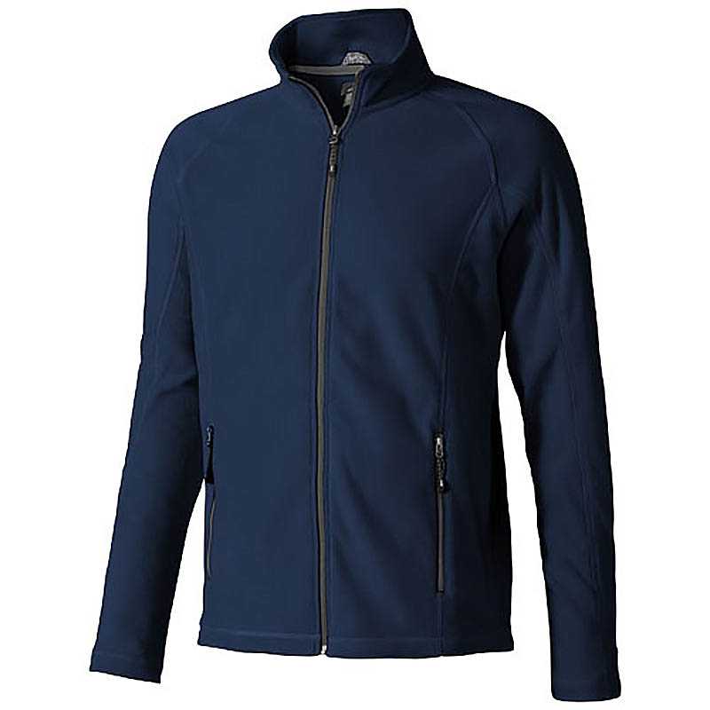 Pánska mikina (ELEVATE Rixford Polyfleece Full Zip) > modrá (navy) > 2XL