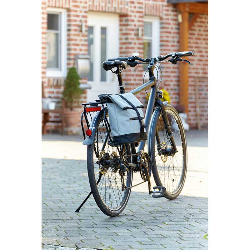 Taška na bicykel > šedá / čierna