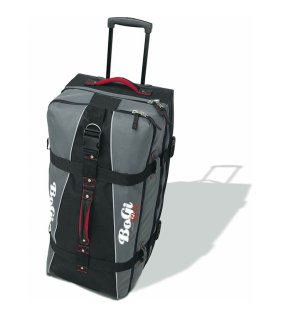 Kufor na kolieskach > čierna / šedá > XL