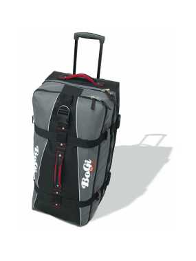 Kufor na kolieskach > čierna / šedá > XL