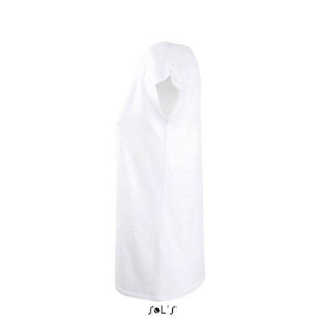 Dámske tričko (SOLS MARYLIN WOMENS SHORT SLEEVE LONG KIMONO T-SHIRT) > biela > L