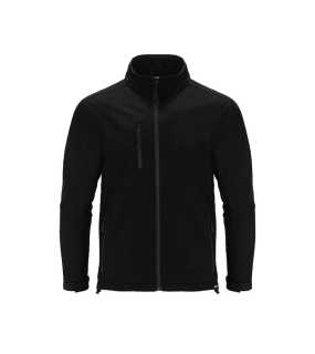 RPET softshellová bunda > čierna > L