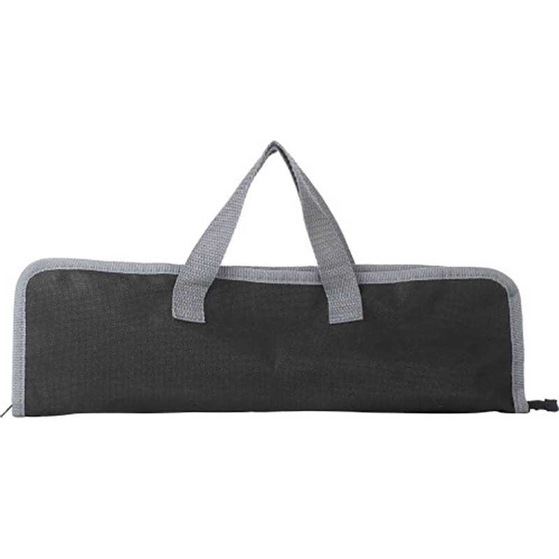 BBQ sada v obale  > čierna / šedá