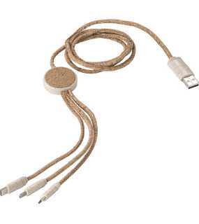 Nabíjací kábel 120 cm > hnedá