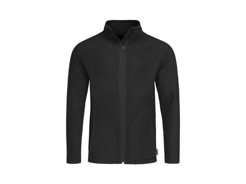 Pánska fleece bunda(Active Fleece STEDMAN) > čierna > M