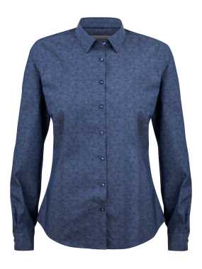 Dámska košeľa (James Harvest PURPLE BOW 143 WOMAN) > modrá (mid) > 3XL