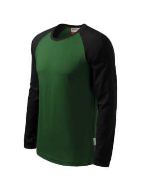 Pánske tričko (MALFINI Street) > zelená (fľaškovo) > 4XL