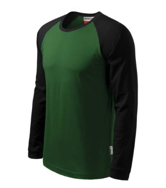 Pánske tričko (MALFINI Street) > zelená (fľašková) > M