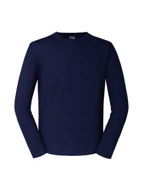 Unisex mikina (RUSSELL Classic Long Sleeve T) > modrá (french navy) > L