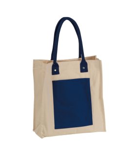 Plátená taška s dlhými ušami > modrá (dark)