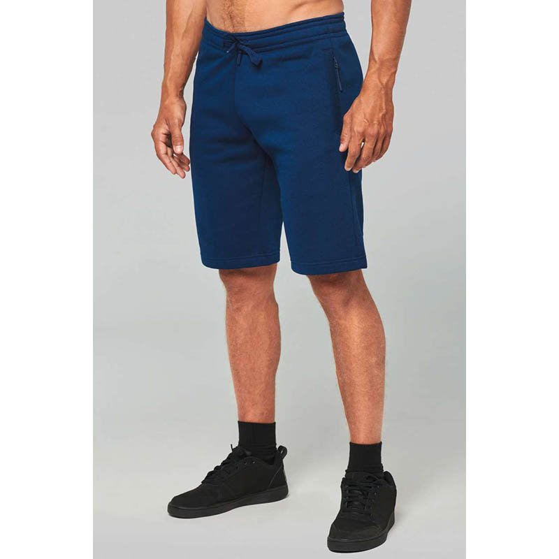 Pánske krátke nohavice (Proact ADULT FLEECE MULTISPORT BERMUDA SHORTS) > modrá (navy) > M