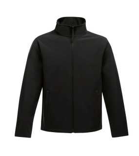 Pánska bunda (REGATTA ABLAZE MEN'S PRINTABLE SOFTSHELL) > čierna / čierna > L