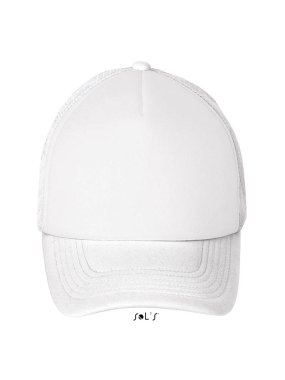 5 panelová šiltovka(SOL'S BUBBLE 5-PANEL MESH CAP) > biela