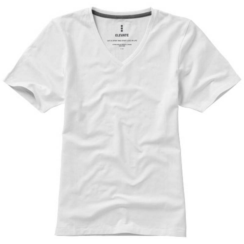 Dámske tričko (ELEVATE Kawartha Vneck ladies Tee) > biela > S