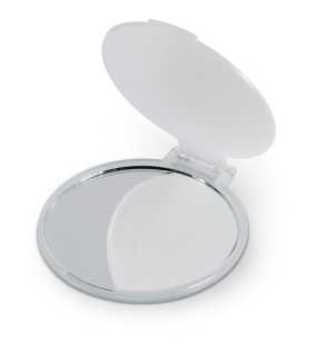 Zrkadlo na make-up > priesvitná biela