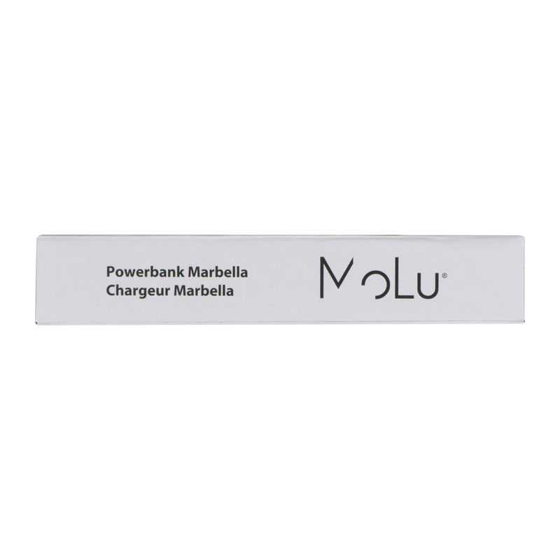 Powerbank Marbella, 20.000 mAh (MoLu) > čierna