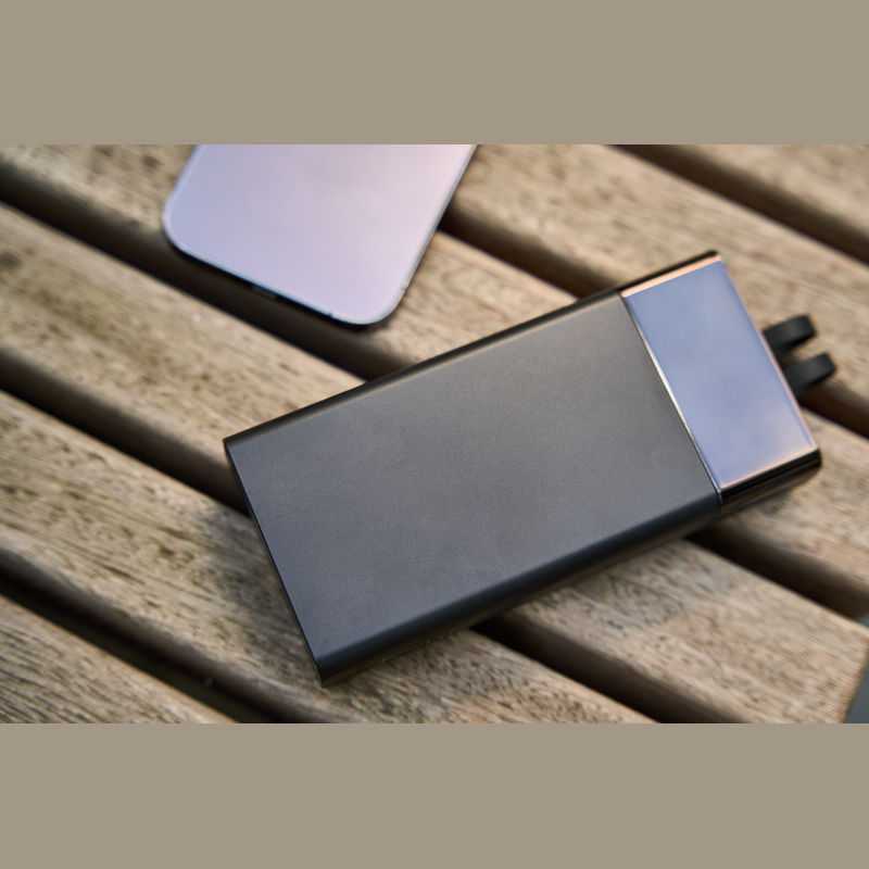Powerbank Marbella, 20.000 mAh (MoLu) > čierna