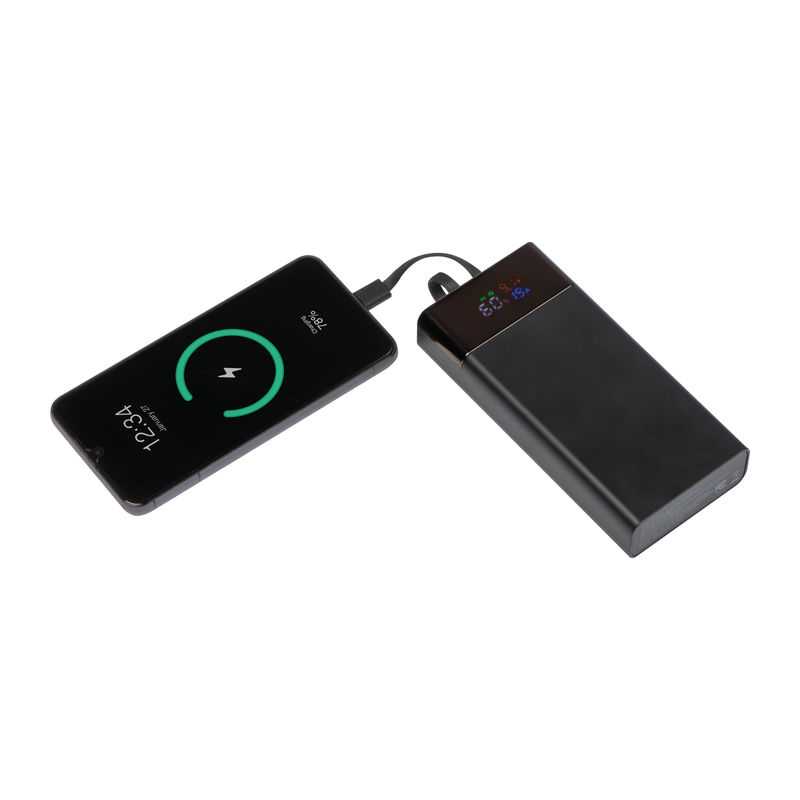 Powerbank Marbella, 20.000 mAh (MoLu) > čierna