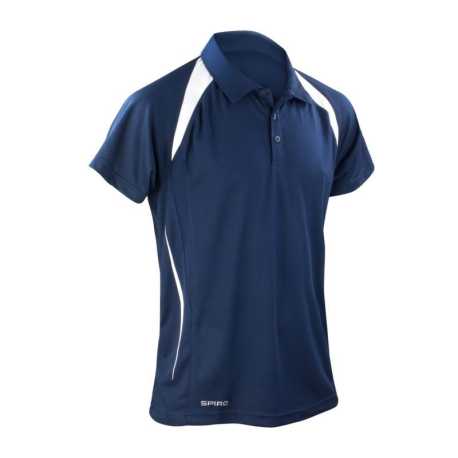 Pánska polokošeľa (SPIRO MENS TEAM SPIRIT POLO SHIRT) > modrá (navy) / biela > L
