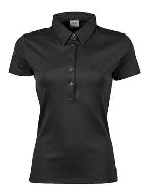 Dámska polokošela (Tee Jays Womens Pima Cotton Polo) > čierna > 2XL