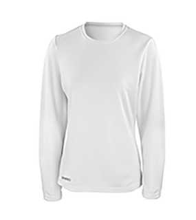 Dámske tričko (SPIRO LADIES QUICK-DRY LONG SLEEVE T-SHIRT) > biela > M