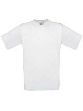 Unisex tričko (B&C EXACT 190) > biela > S