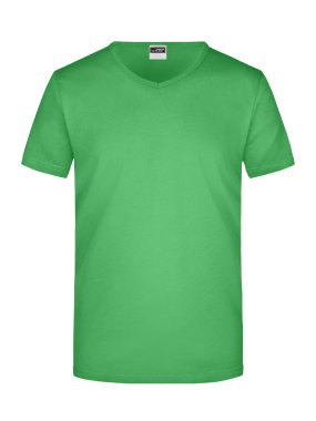 Pánske tričko (JN Men's Slim Fit V-T) > zelená (frog) > L