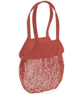 Nákupná taška z bavlny (WM Organic Cotton Mesh Grocery Bag) > oranžová (rust)