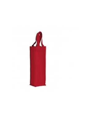 Taška (KIMOOD COTTON CANVAS BOTTLE BAG) > červená (cherry)