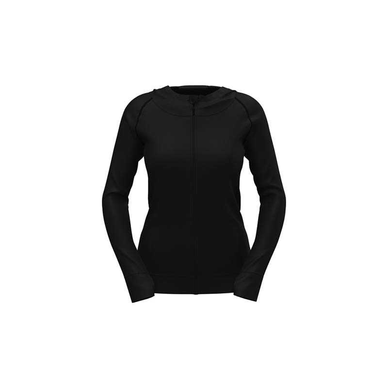 Dámska mikina (Stedman Seamless Sports Jacket Women) > čierna (opal) > XL